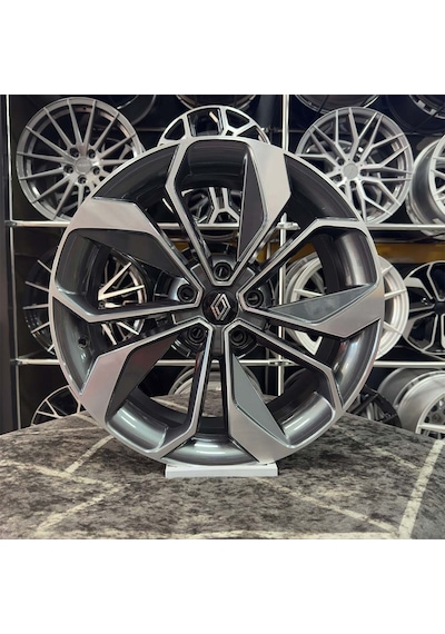 18" İnç 5x114.3 Megane İcon Renault Uyumlu Jant Takım