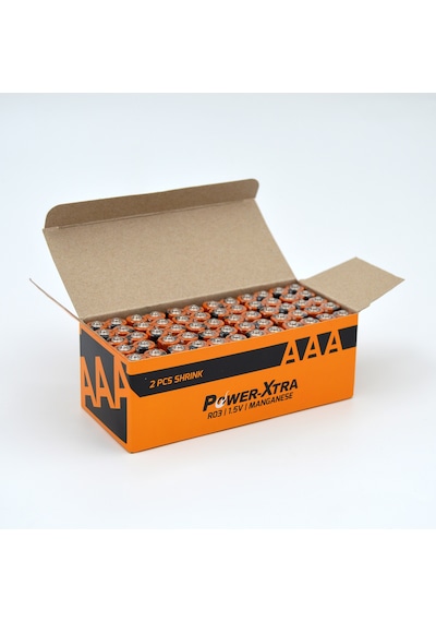 Power-Xtra R03 1.5V Aaa Manganez İnce Kalem Pil 60'Lı