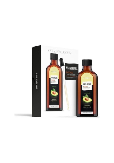 Asia's Dreams Avokado Soğuk Sıkım Yağı 100ml