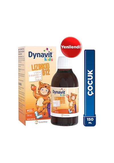 Dynavit Lizinkid-b12 Çinko Şurup 150ml