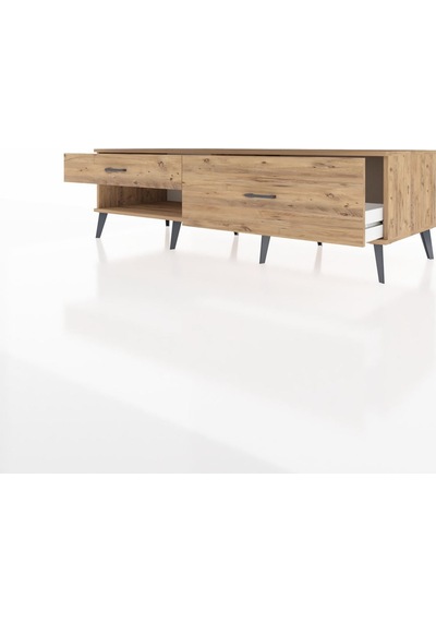 Kronos Tv Ünitesi 2 Çekmeceli 176x59x51 Çam-çam/çam Atlas Çam/atlas Çam