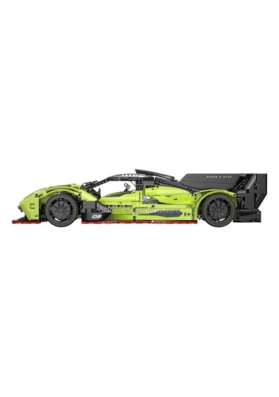 C63009w Cada Phantom Wıng Sports F1 Yarış Arabası 1817 Parça Block