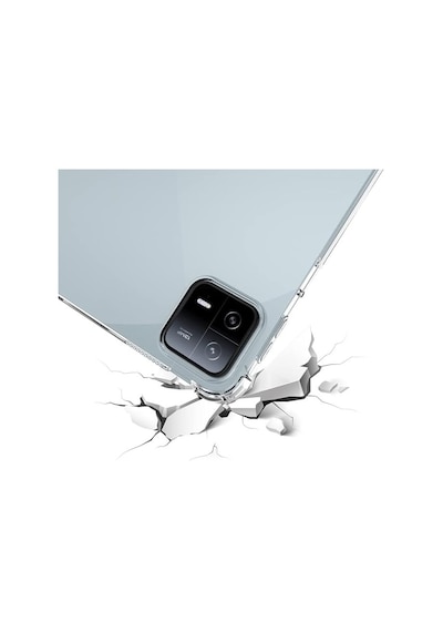 Xiaomi Mi Pad 6 11" Uyumlu Arka Şeffaf Kılıf, Ultra İnce Silikon Ve Darbeye Dayanıklıdır
