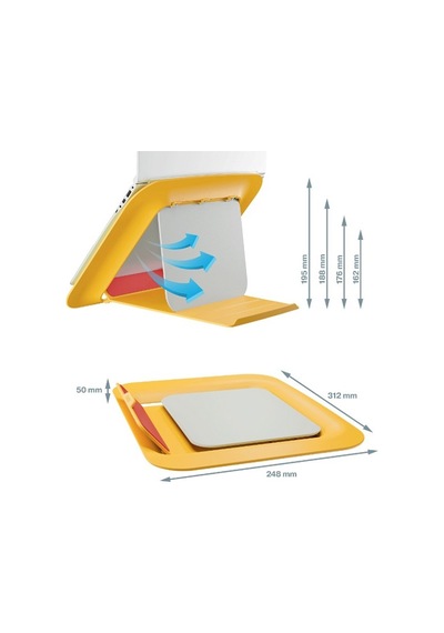 Leitz Sarı Cosy Ergo Laptop Standı 64260019