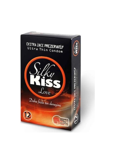 Silky Kiss Love Ekstra İnce Prezervatif 12'li