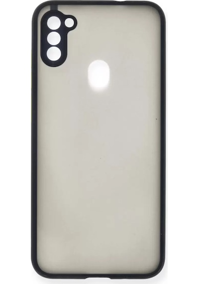 Newface Samsung Galaxy A11 Kılıf Montreal Silikon Kapak - Lacivert
