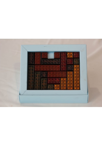 Limon Çikolata Dolgulu Puzzle Sütlü Hediyelik Çikolata 500 Gr