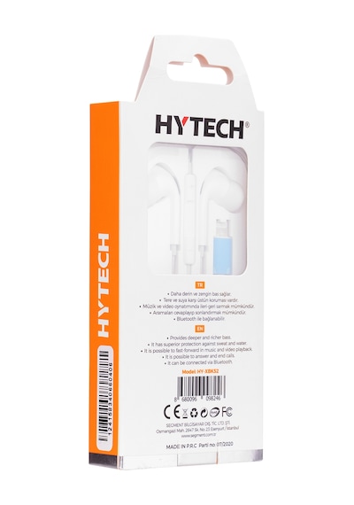 Hytech HY-XBK52 Bluetooth Mikrofonlu Kulak İçi Kulaklık