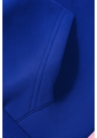 4'lü Kapüşonlu Basic Sweatshirt Seti - Düz Kışlık Şardonlu Kumaş Yeşil Saks Mavi Siyah Beyaz
