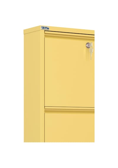 Ceha Kilitli 4'lü Metal Ayakkabılık - Açık Sarı/butter K.AYK-4/M1812/KL