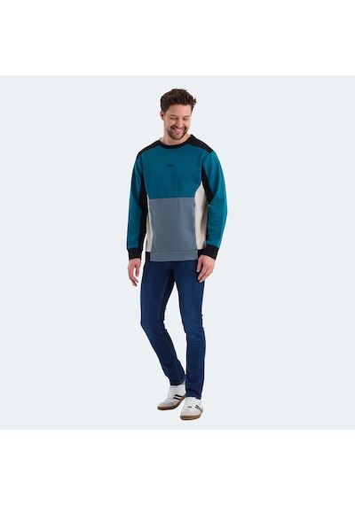 Slazenger VITALI Erkek  Petrol Sweatshirt
