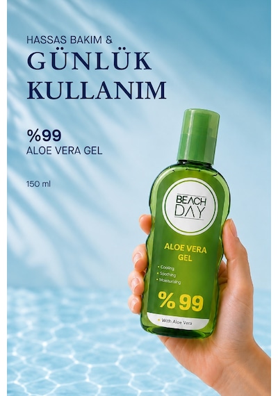 Beach Day Aloe Vera Özlü Güneş Sonrası Jel 150 ML