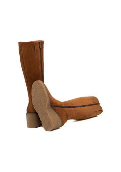 Cuoio Çizme Kadın 25k12068xs Vergelio Suede Cuoio