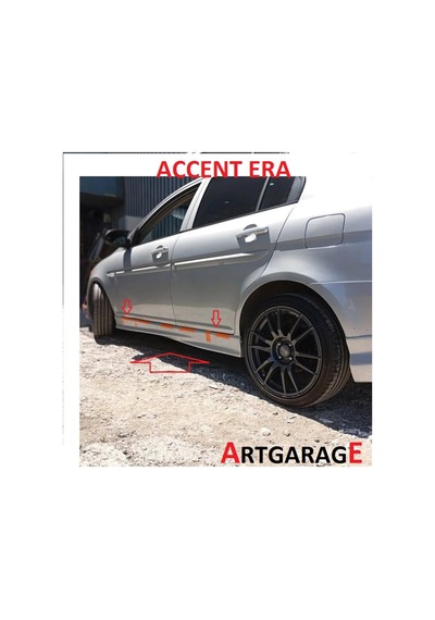 Hyundai Accent Era Geniş Marşpiyel Takımı-fiberglass-boyasız