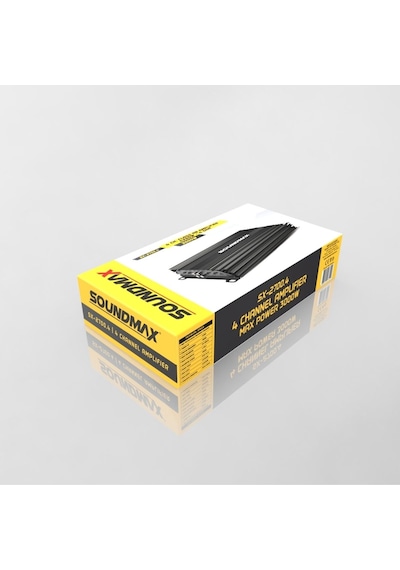 Soundmaks Amfi Yüksek Kalite Ve Performans Sx-2700.4 4 Kanal Anfi