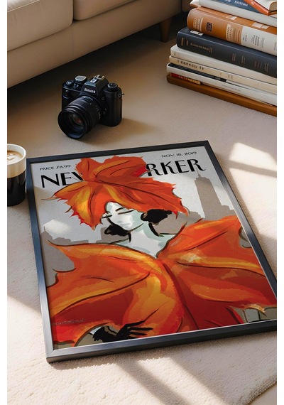 The New Yorker Çerçeveli Tablo November 18 2019