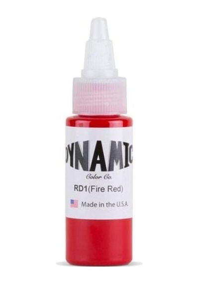 Dynamic Fire Red 1oz/30ml - Tattoo Dövme Boyası