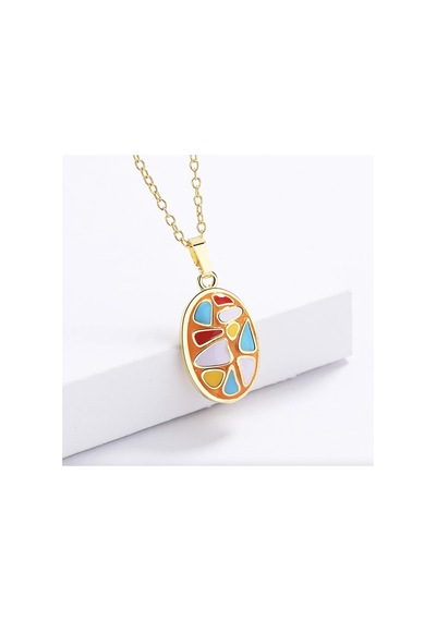 Glaze Modern El Yapımı Emaye 925 Ayar Gümüş 14 Ayar Altın Kaplı Hediye Özel Tasarım Kolye Küpe Seti Metalik Gri