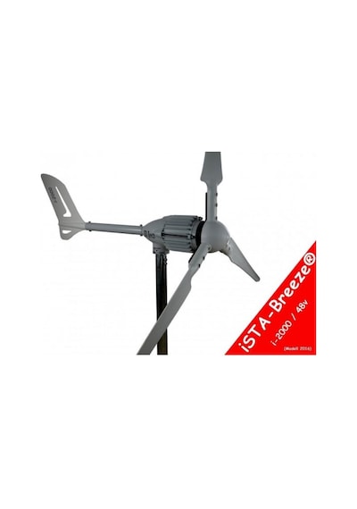 İsta-breeze İ-2000w 48v Rüzgar Türbini + Hibrit Şarj Kontrol Cihazı