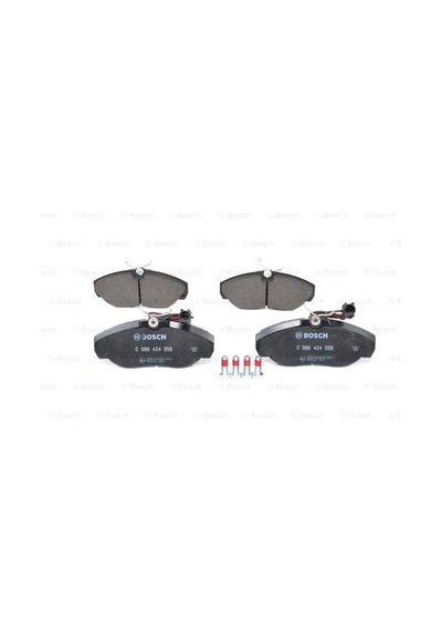 BOSCH 986424556 Disk Balata - Ön