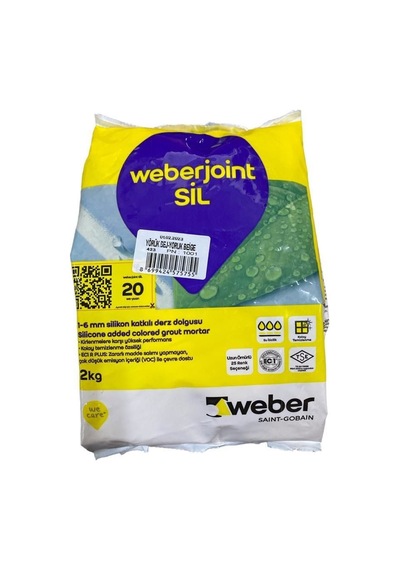 Weber Joint Sil 423 Yörük Bej Derz Dou 2 Kg