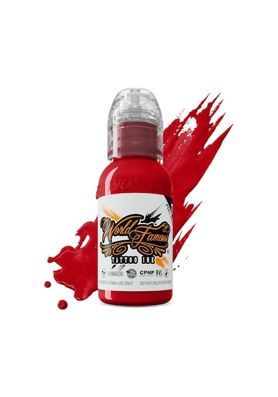 World Famous Ink Master Mike Demon Red Kırmızı Dövme Boyası 1oz - 30ml
