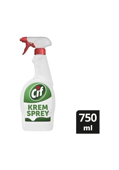 Cif Krem Sprey Amonyak Yüzey Temizleyici 750 ML