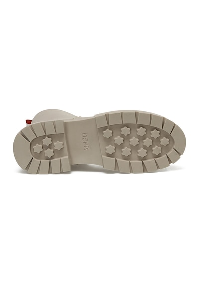 U.s. Polo Assn. Halles 3pr Bej Kadın Biker Bot 000000000101479760 Bej