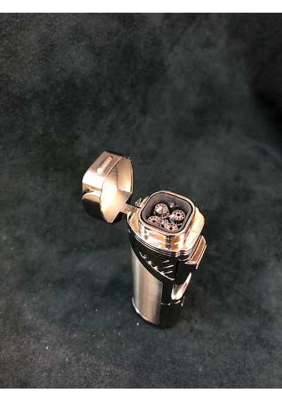 En Güzel Kutulu Paslanmaz Çelik Satine Metal Hazne Çakmak