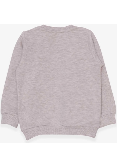 Breeze Kız Çocuk Sweatshirt Sevimli Hayvancıklar Baskılı 1.5-5 Yaş, Bej Melanj-bej Melanj Bej Melanj Breeze Kız Çocuk Sweatshirt Sevimli Hayvancıklar Baskılı 1.5-5 Yaş, Bej Melanj-bej Melanj Bej Melanj