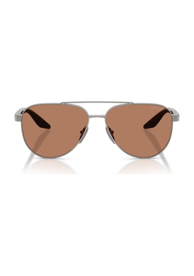 Prada Ps A52s 5av20d 58 Linea Rossa Erkek Pilot Gun Metal Güneş Gözlüğü Metalik