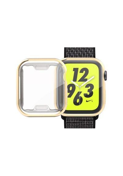Ally Apple İWatch Uyumlu 40mm 360 Koruma Ultra Slim Silikon Kılıf- 5775