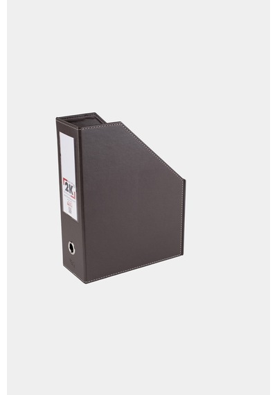 Magazinlik Suni Deri Masa Üstü A4 9 Cm Geniş 23x30 Cm Siyah