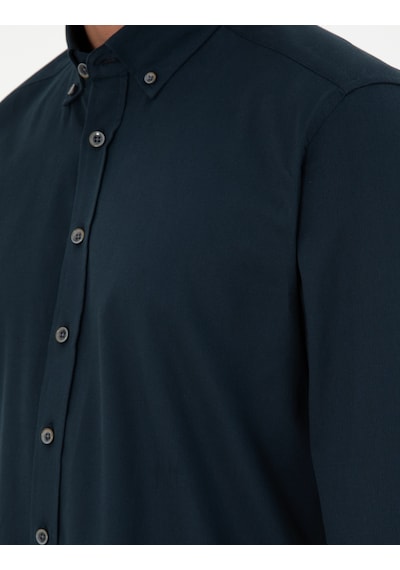 Pierre Cardin Erkek Lacivert Gömlek Desenli 50292553-vr033 Lacivert