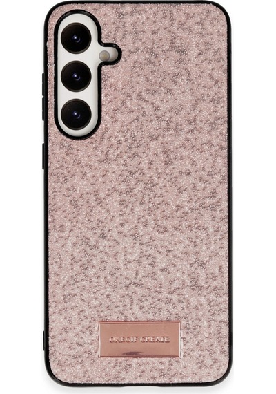 Samsung Uyumlu Galaxy A25 5g Bright Simli Kapak Pembe