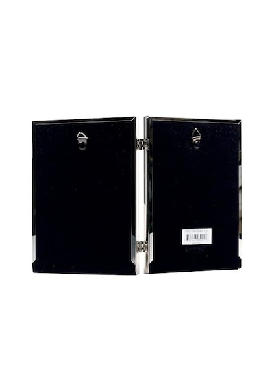 Ayrex Lawrence Frames Çift Resim Çerçevesi, Metal, 12,7 X 17,8 Cm, Gümüş Rengi, Gümüş, 5x7 Çift