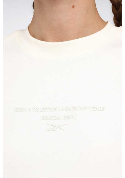 Reebok Sera Tee Ekru Kadın Kısa Kol T-shirt Bej