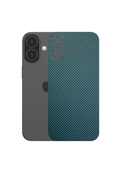 Kapps Iphone 17 İle Uyumlu Fiber Serisi Premium Arka Kapak Kaplama Kenarlar Yoktur
