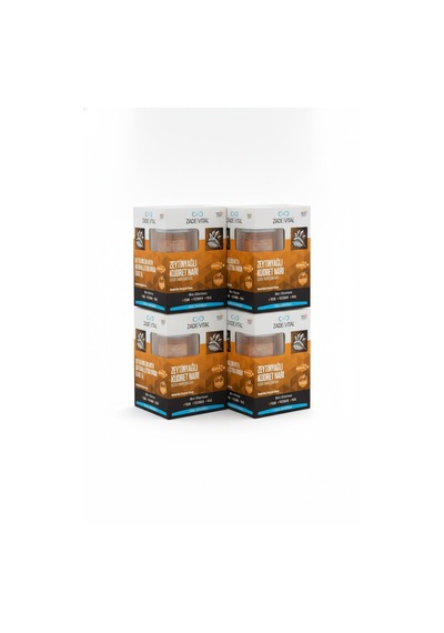 Zade Vital Zeytinyağlı Kudret Narı 20 Ml X 8 Cam Kavanoz 4 Lü Set
