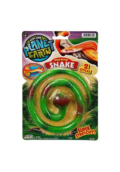 Jaru Planet Earth Streç Esnek Yılan -1 Adet Stokta Olan Gönderilir