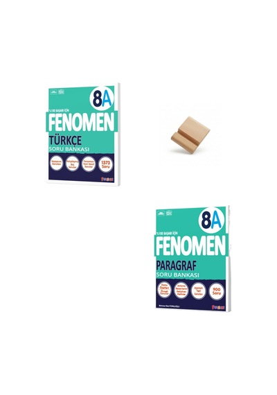 Fenomen Lgs 8. Sınıf 2027 A Serisi Türkçe Ve Paragraf Soru Bankası + Telefon Standı