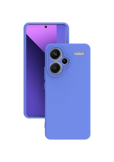 Xiaomi Redmi Note 13 Pro Plus 5g Kılıf Kamera Korumalı Silikon Rubber Arka Kapak Lila