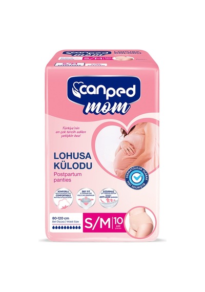 Canped Mom Lohusa Külodu S-m 10'lu - 7 Adet Tarı