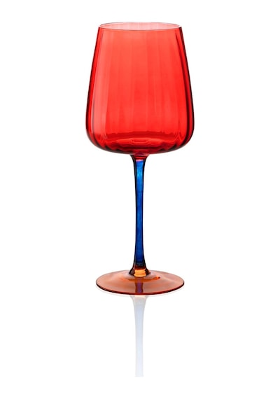 The Mia Şarap Kadehi Kırmızı 600 Ml Çok Renkli