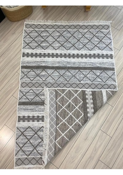 Kilim Çift Taraflı Bohem Seri Dokuma Kilim 80 300cm Çok Renkli