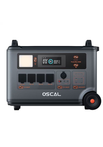 Powermax 6000 3600wh-6000w 9000w Surgepad Taşınabilir Güç Kaynağı Lifepo4 Bataryalı Power Station