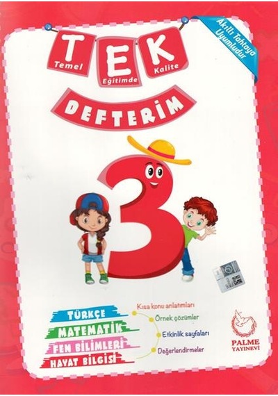 Palme 3.Sınıf Tek Defterim