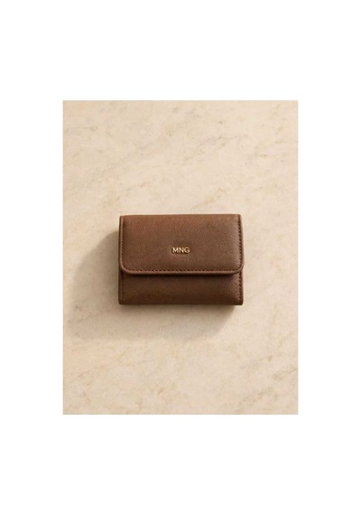 Names Bag Kadın Küçük Boy Çıtçıtlı Cüzdan Ve Kartlık Kahverengi Kahverengi