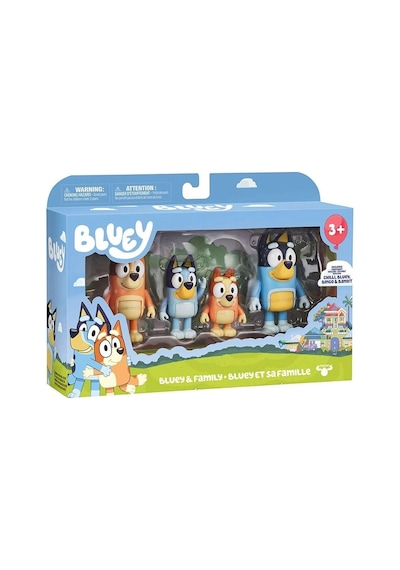 Bluey 19201 Bluey 4lü Figür Seti Asorti