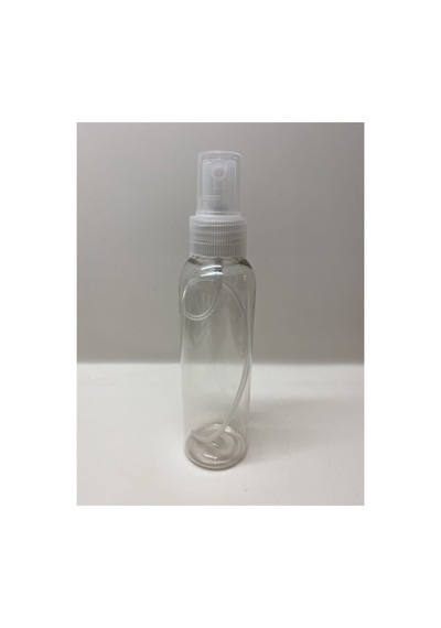 2 Adet Dezenfektan Fıs Fıs Sprey Şişesi 100 Ml Çanta Boy Şeffaf Şeffaf